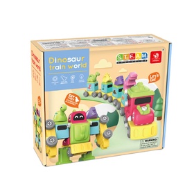 PUCHIKA Roboter Zug Spielzeugen 5 in 1 Dinosaurier